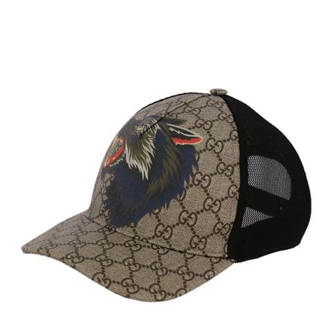 cappello gucci con lupo|Cappellini Uomo .